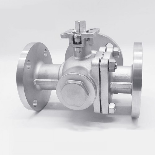 法兰三通球阀