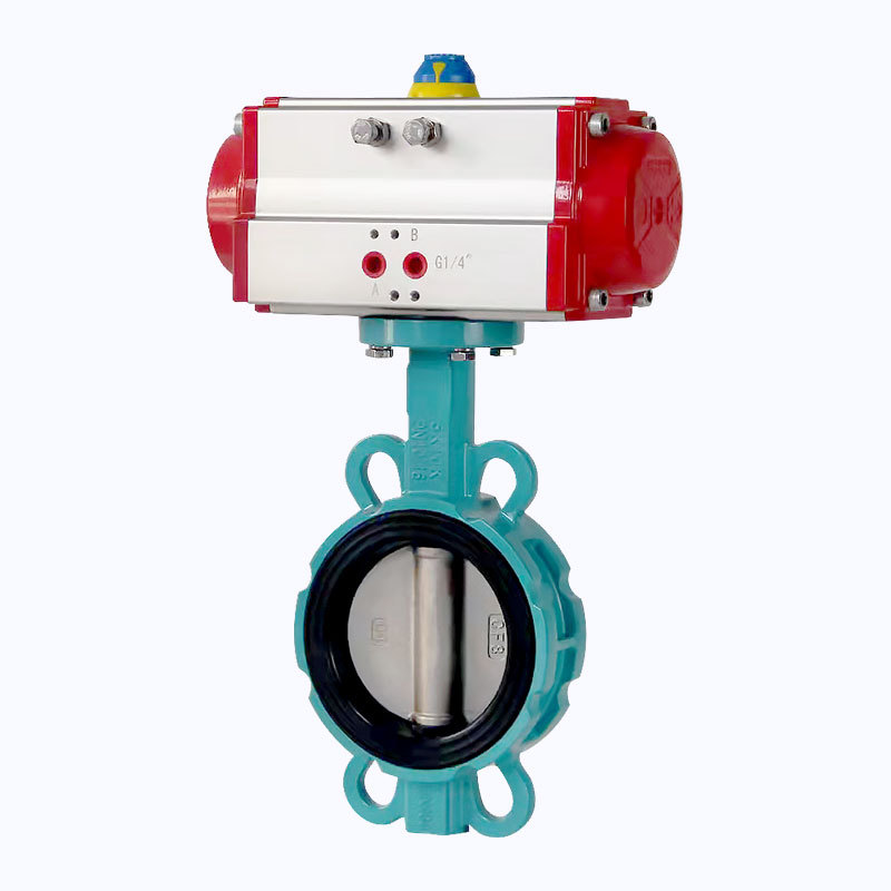 气动铝合金蝶阀